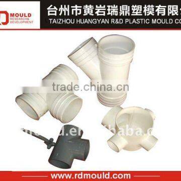 plastic injection angele y fitting PVC pipe mould