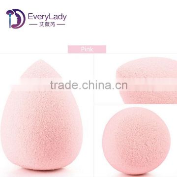 Colorful waterdrop shaped large makeup sponge puff