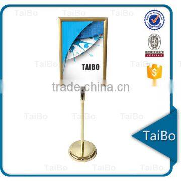 TB-LP-GG1 Golden Color Sign Stand