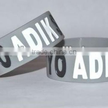 fashion high quality promotion silicone bracelet