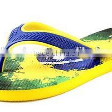 Brazil Rubber Flip Flops PE Flip Flops Printing photo-2