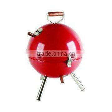 Mini portable charcoal bbq grill with certification