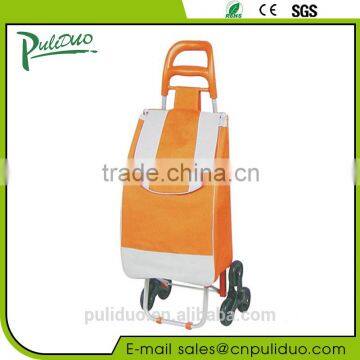 Wholesale Rubber Wheles Three Wheel Shopping Trolley For Climbing Stair