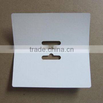 High Quality Coated Paper Folding Custom Header Cards