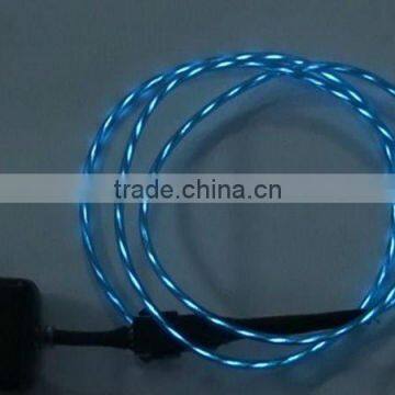 flexible neon wire,el cable,visible usb charger cable