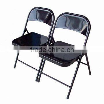 Black Metal Chair with linker