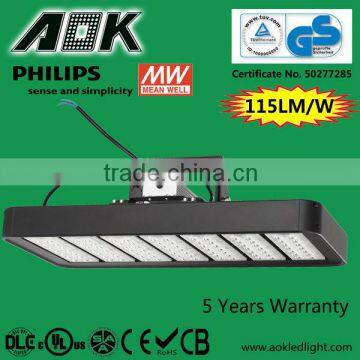 DLC Listed Waterproof IP66 AOK 400W LED High Mast Lighting to Replace 1000W Stadium Sports Field Light photo-4