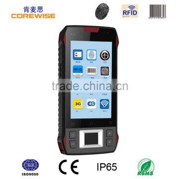 Factory price handheld android laser barcode scanner biometric usb fingerprint reader with sdk