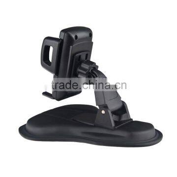 Anti-skid PU Injection Base One Button Release Bracket Car Dashboard Phone Holder for Mobile Phone and GPS photo-5