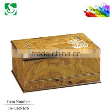 JS-URN676 hot sale natural finish urn wholesalers