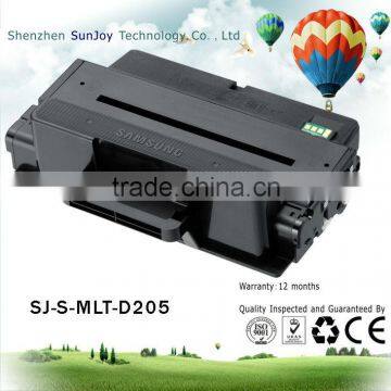 Factory direct sales laser comatible MLT-D205S toner cartridge for Samsung ML-3310ND,