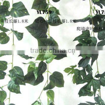 artificial leaves garland 180cm YL757