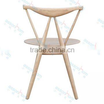 Hans Wegner Wood Chair / Wood Dining Chair / Wooden Furniture photo-2