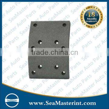 High quality non-asbestos brake lining for BPW,Gorica,Viberti BC/101/1 WVA:19172