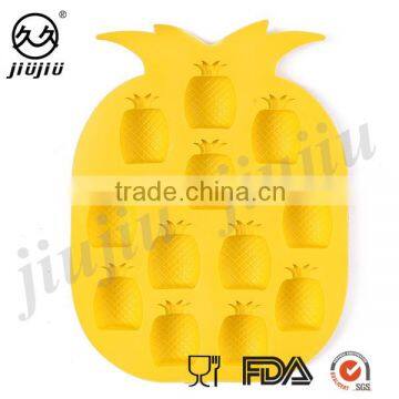 Pineapple Ananas Shape Silicone Ice Cube Tray Mold photo-2