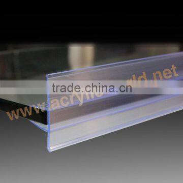 plastic shelf talker/supermarket shelf price holders/ shelf talker holders