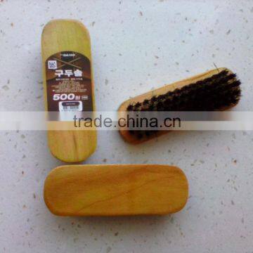 Shoe Cleaning Brush With Wooden Handle photo-4