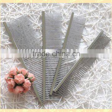 New 2016 accessory wholesaler dog metal long comb