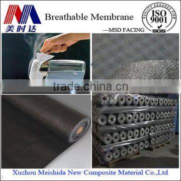 Waterproof composite nonwoven materials Membrane underlayment for roof