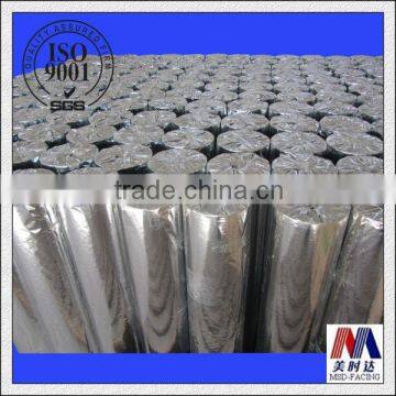 Aluminum Foil Laminated to Kraft and Reinforced by Scrim Roof Insulation/ Heat Insulation Aluminium Foil Roof Insulation