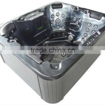 High-tech new design massage bathtub rectangular shaped