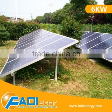 6KW On Grid Tie Solar Power System Home, Solar Kit System (FD-ON/PSS-6KW)