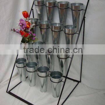 standing flower pot rack/corner flower pot stand/flower pot display stand