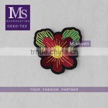 popular design sunflower embroidery patch china embroidery patches for clothing