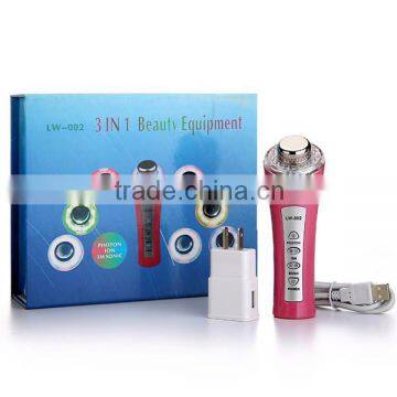 Portable Ultrasonic Photon Ion Massager Photo Skin Rejuvenation photo-5
