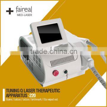 Best user experience ABS antistatic box q switch nd yag laser tattoo removal system In salon