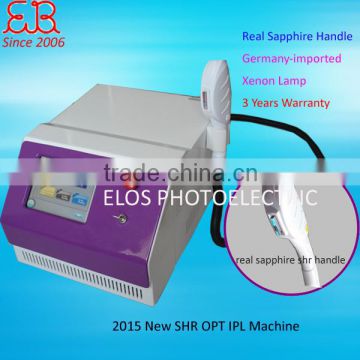 Winter Promotion!! mini portable e light ipl epilation machine/ipl hair epilator salon facial machine