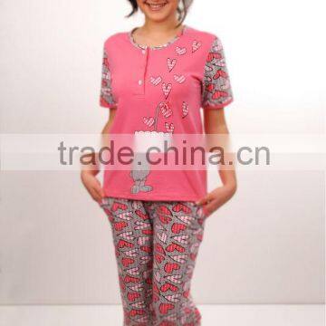 2014 Duccia Summer Pyjamas Women Pajamas Lady Pyjamas Sleepwear Homewear Turkish Pyjama Manufacturer