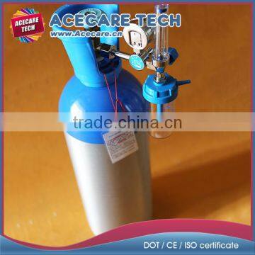 12L-15MPa Aluminum Oxygen Cylinder, Seamless Aluminum Cheap Medical Oxygen Cylinder Price With Good Quality