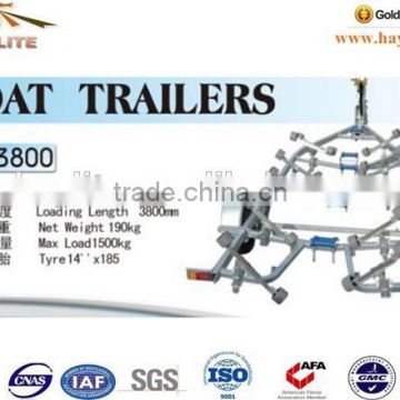 heavy duty galvanized boat trailer - 3800 series