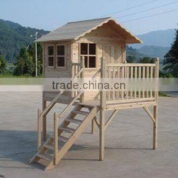 Kids Outdoor Wooden Playhouse