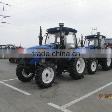 90 hp 4WD 4x4 Farm Machine Equipment Price List Cheap Agricultural Tractor