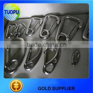 2016 Hot sale stainless Steel snap hook spring clip snap dog hook