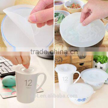ILot Leak Proof Silicone Tea Coffee Mug Cup Lid photo-5