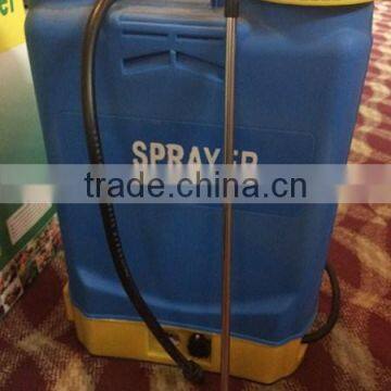 16L garden sprayer 8Ah battery sprayer battery operated backpack sprayer