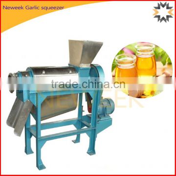 Neweek screw vegetable juice pressing garlic squeezer machine