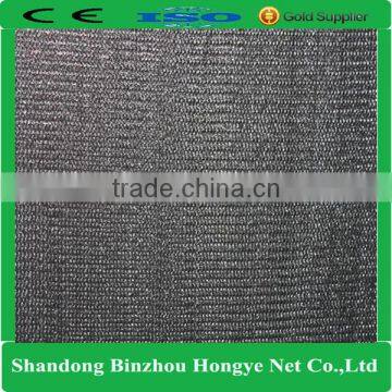 hdpe black round wire safety shade net