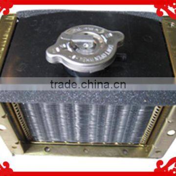 Tractor engine radiators used for single cylinder diesel