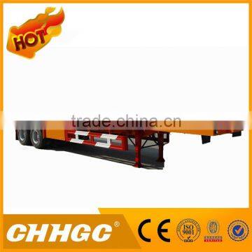 rational price 40 feet flatbed truck trailer made in china with great price