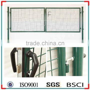 Main Gate and Fence Wall Design Wrought Iron Garden Gate photo-5