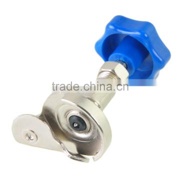 Blue Adjustable Quick Coupler Connector Adapter R134A Manifold Freon Conversion