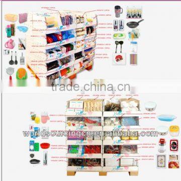 Kitchenware promotion floor display pallet