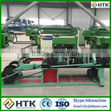 High capacity Zinc coated galvanized barbed wire fence machine