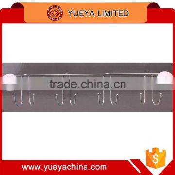 Simple Suction Peg Hook With 4 Hooks Bathroom Storage Rack Hanger photo-2