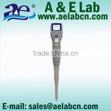 A&E Lab Electronic Single Channel Pipette AE-SP1022 pass CE/ISO Certificate