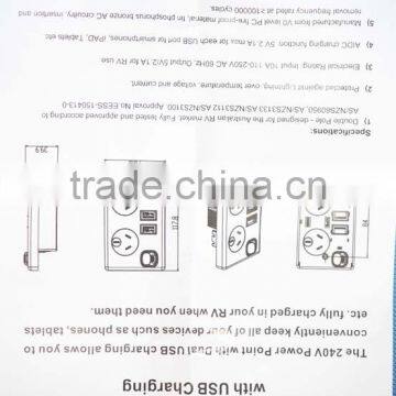 Australian Standard Socket With USB for Sale photo-6